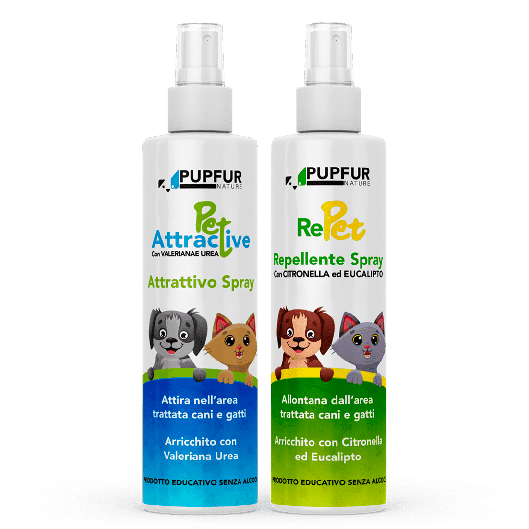 PET - Spray Repellente e Spray Attrattivo